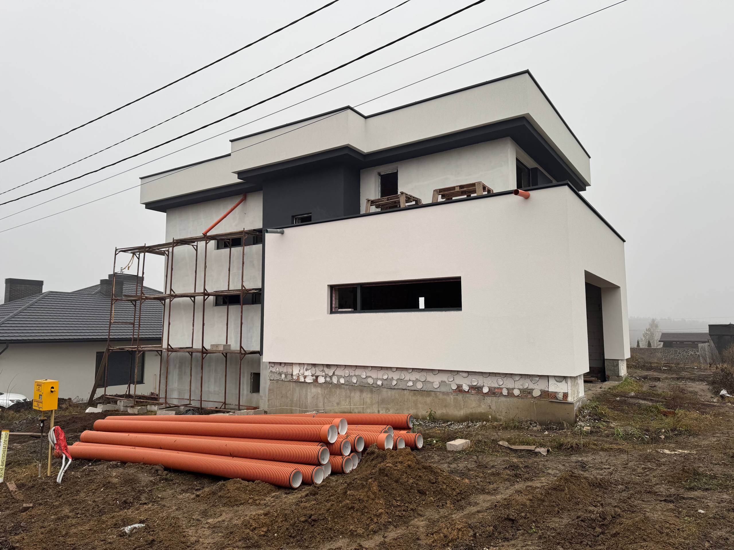 Будівництво приватного будинку по вул. Підберезна